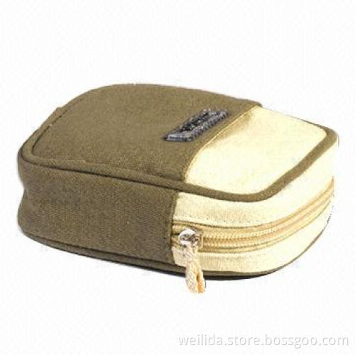 Fabric Cosmetic Bag, Customized Logos are Welcome, Measuring of 14 x 10 x 5cm